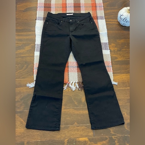 LEVIS Black Bootcut Classic Jeans 🖤👢 - Picture 1 of 6
